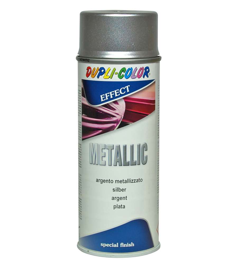 Motip Dupli Vernice Spray - Argento Metallizzato - 400 ml