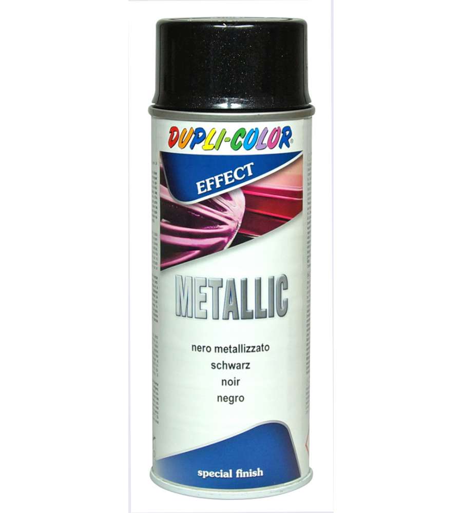 Motip Dupli Vernice Spray - Nero Metallizzato - 400 ML