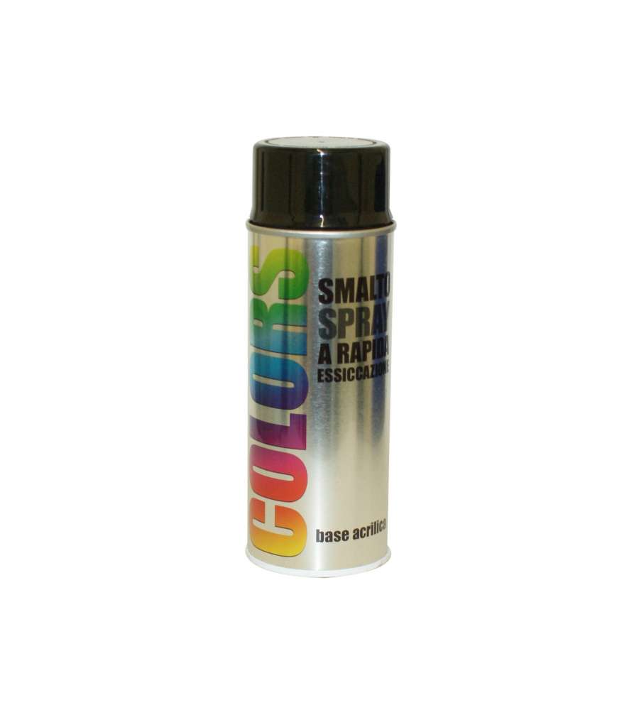 Motip Dupli Smalto Spray - Nero Lucido RAL 9005 - 400 ML