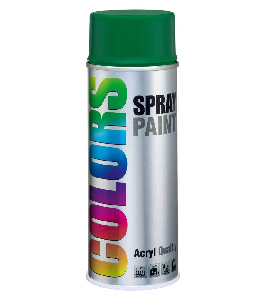 Motip Dupli Smalto Spray - Verde Foglia RAL 6002 - 400 ML