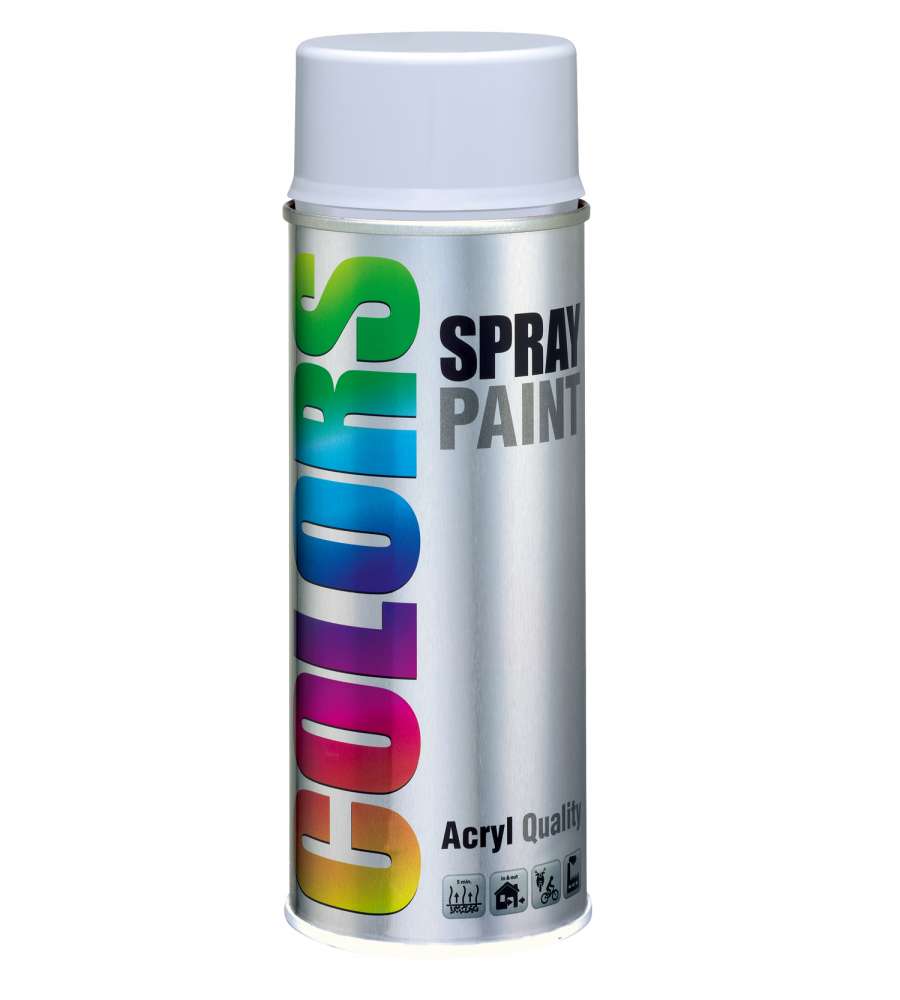 Smalto acrilico COLORS RAL 7035 GRIGIO CHIARO 400 ML