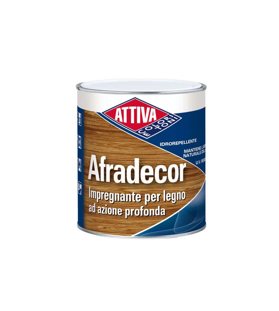 Vernice 5 l 145 Noce Chiaro Afradecor Attiva