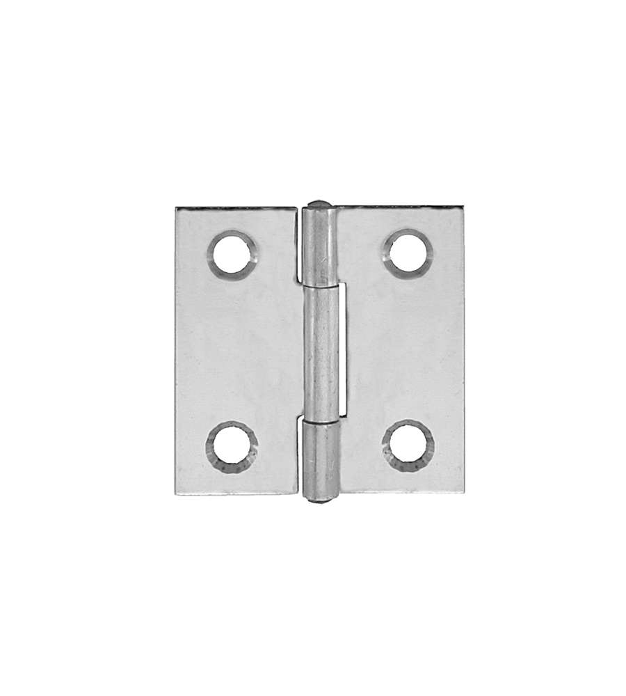 Cerniere piane strette Inox 60 x 35 mm. - 2 pz.