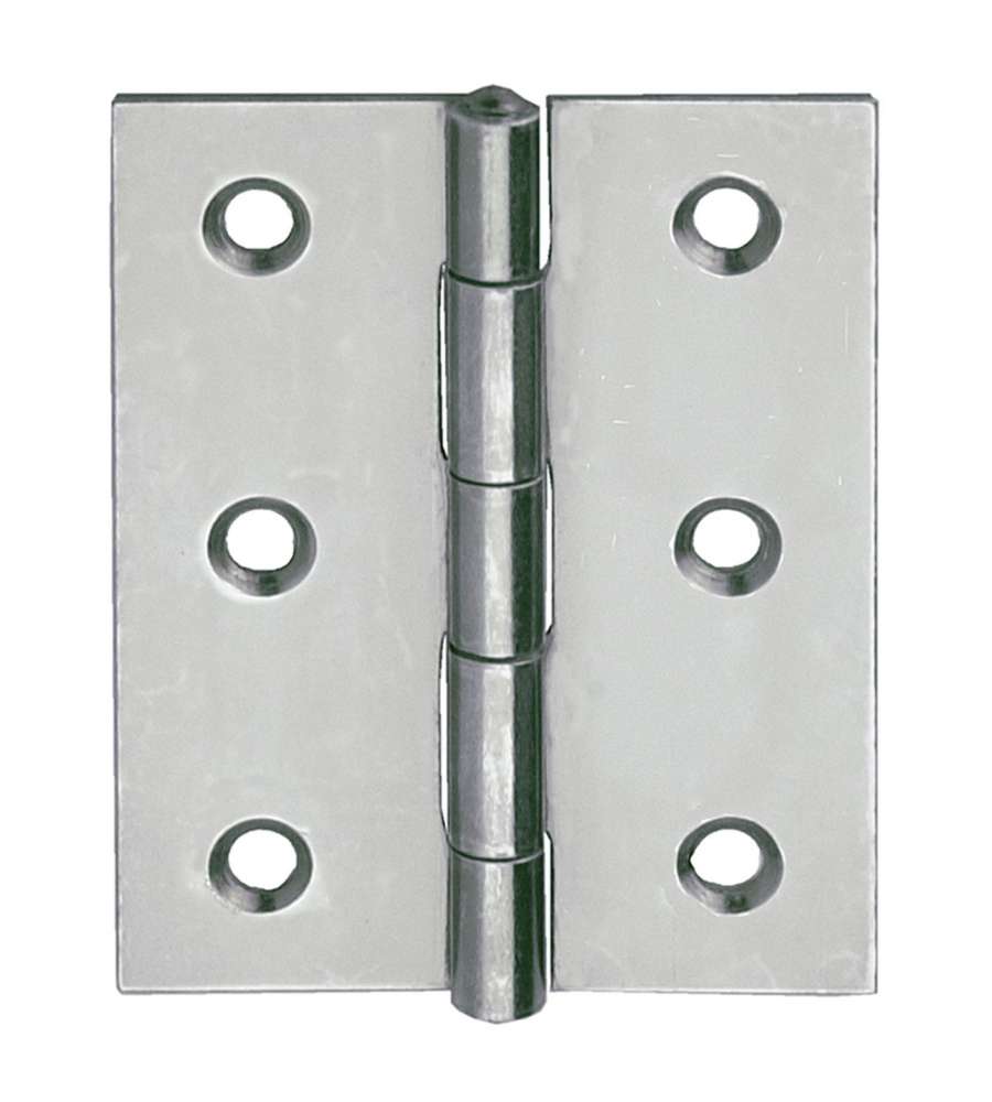 Cerniere Piane Inox 40 X 32 Mm. - 2 Pz.