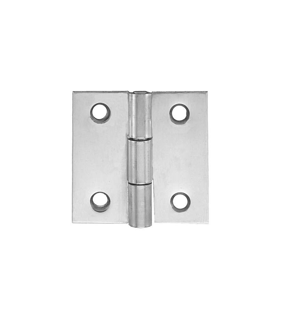 Cerniere quadre Inox 40 x 40 mm. - 2 pz.