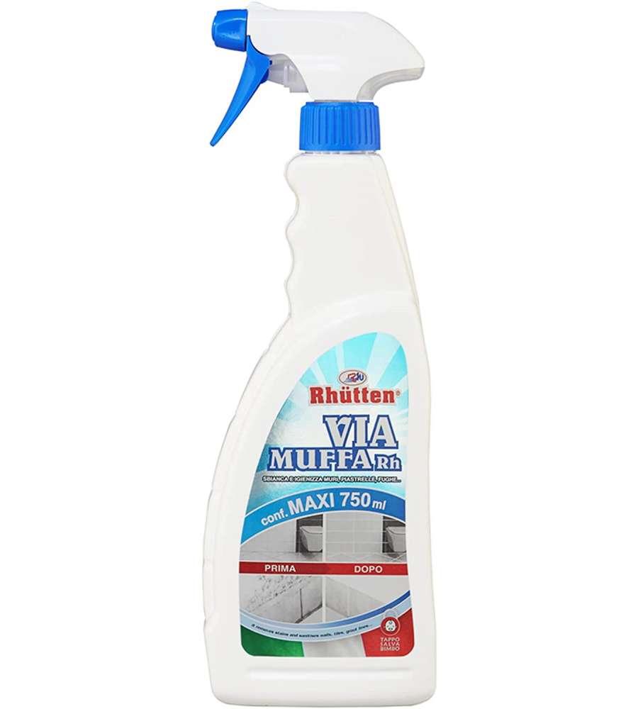 Rhutten Detergente Via Muffa - Azione Rapida - 750 ml