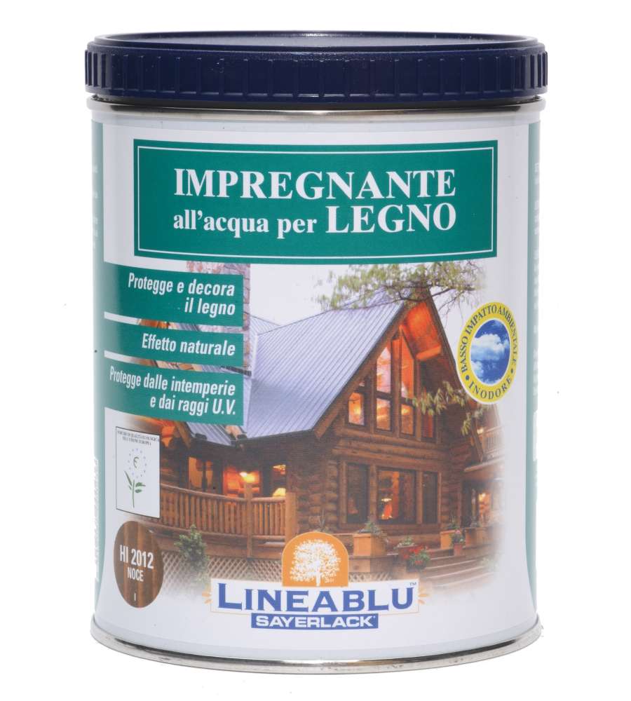 Sayerlack Impregnante per Legno Noce Scuro 2,5 l - Esterni