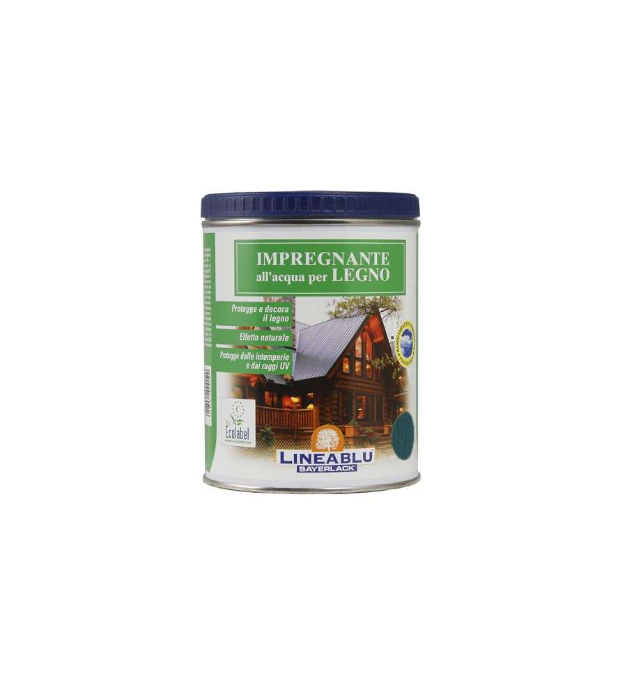 Blu Sayerlack Impregnante per Esterni - Verde - 2,5 l