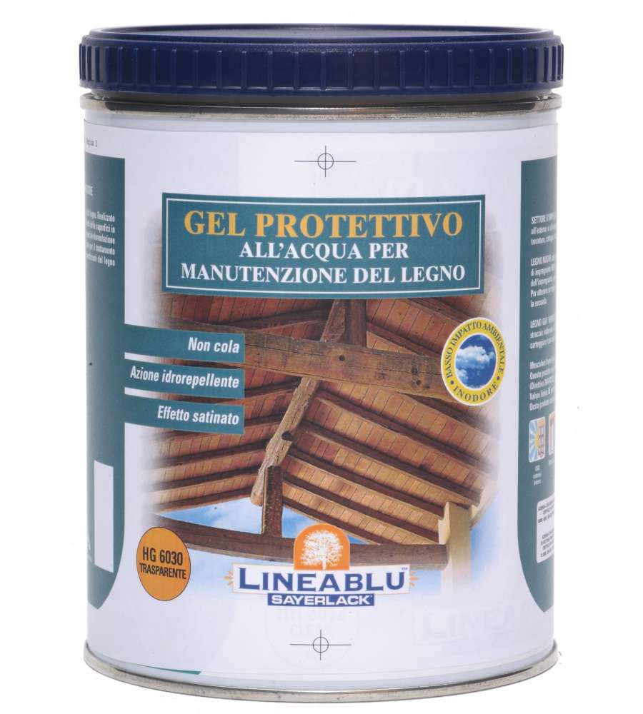 Gel Manutenzione legno per Esterni Noce 750 ml