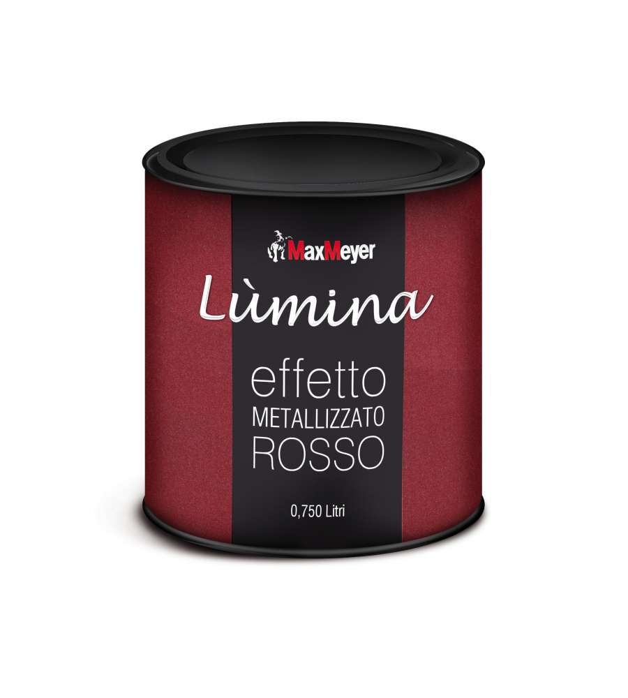 Smalto metallizzato Lumina Rosso 0,75 l