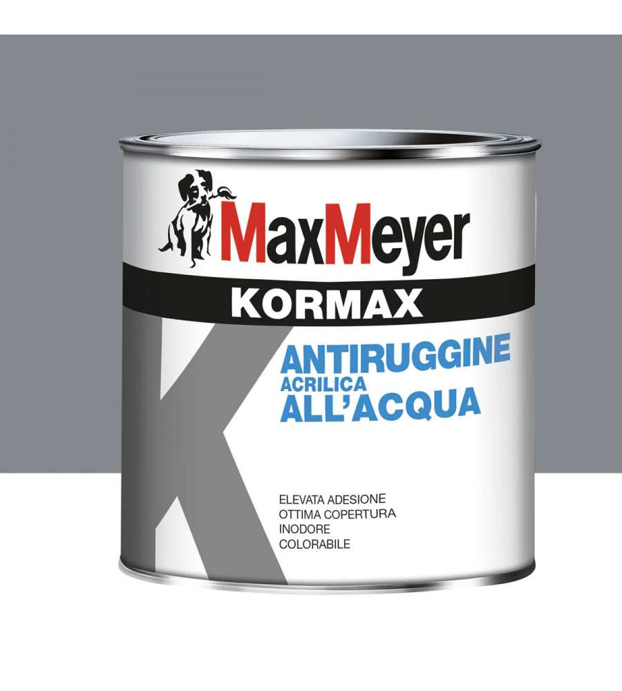 Antiruggine Kormax Grigio Lt 0,75