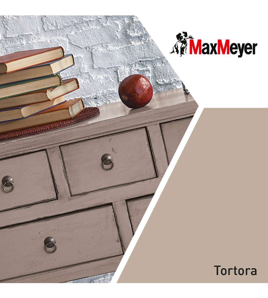 MaxMeyer Smalto Satinato all'acqua Poliuretanico Tortora 0,125 l