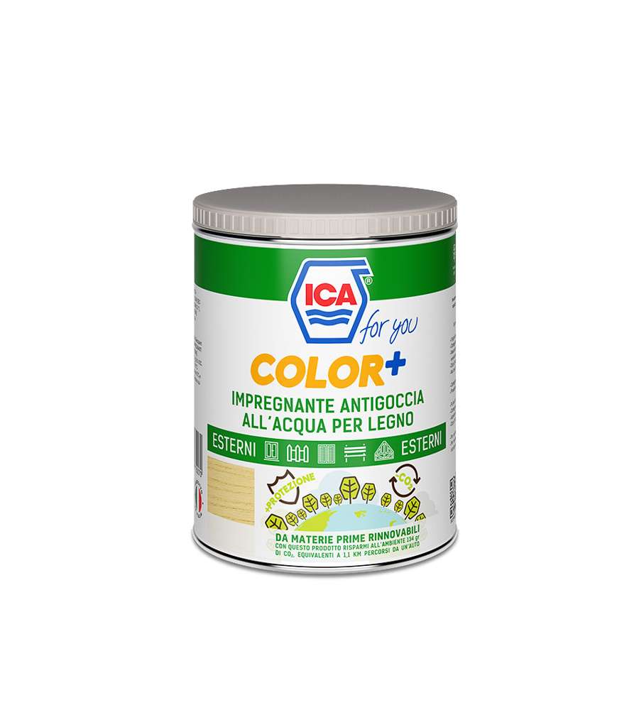 Color e Impregante per legno Rovere 0,75 l
