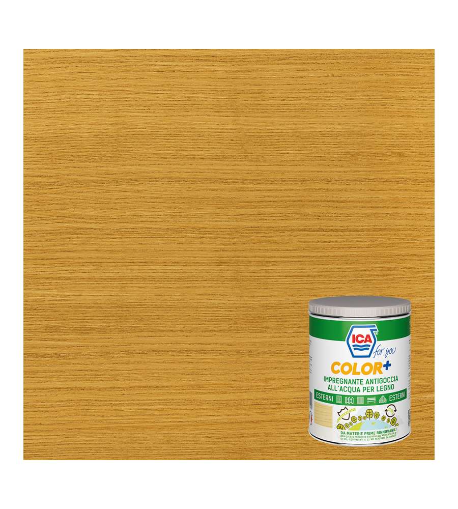 Color e Impregante per legno Castagno 2,5 l