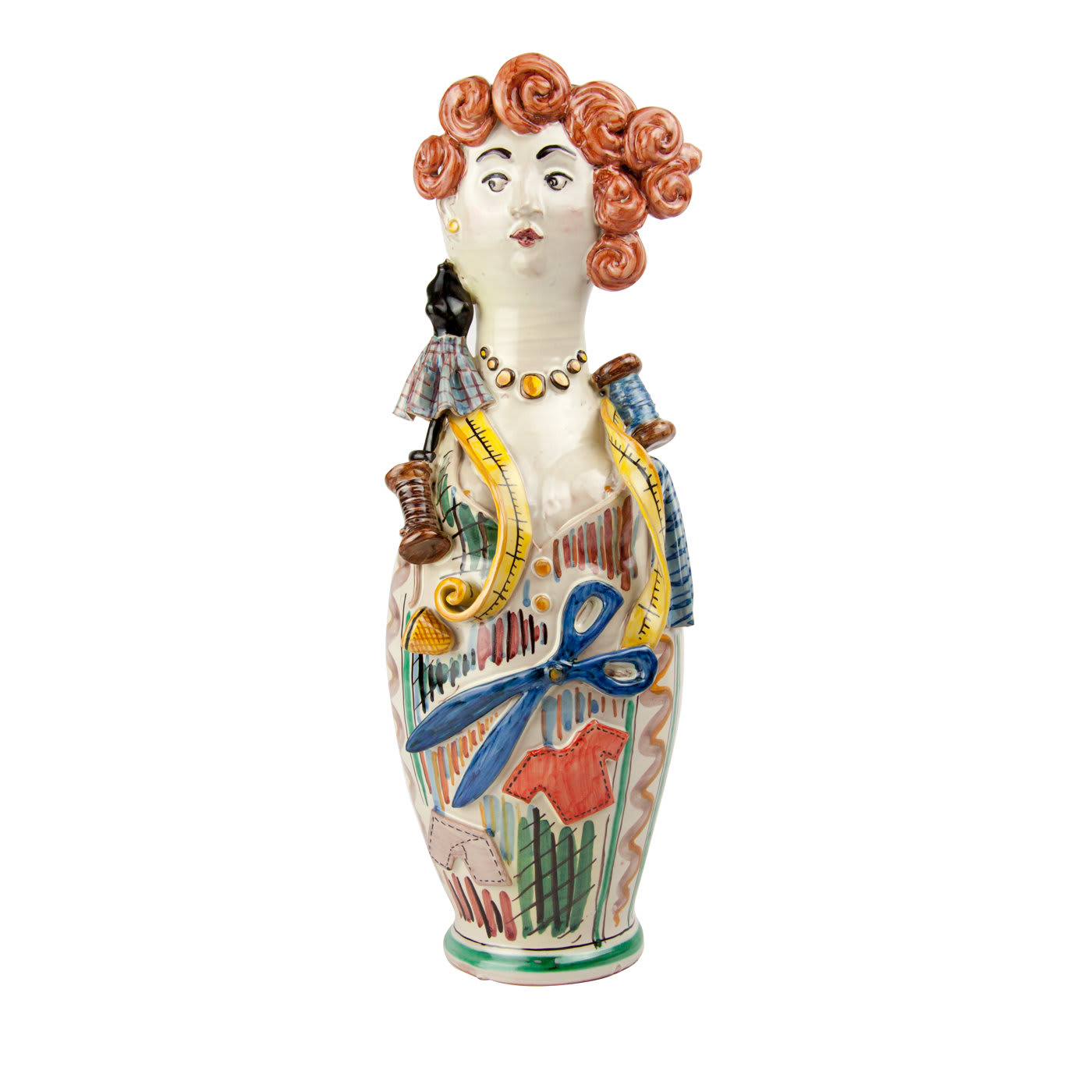 Vaso in ceramica The Seamstress