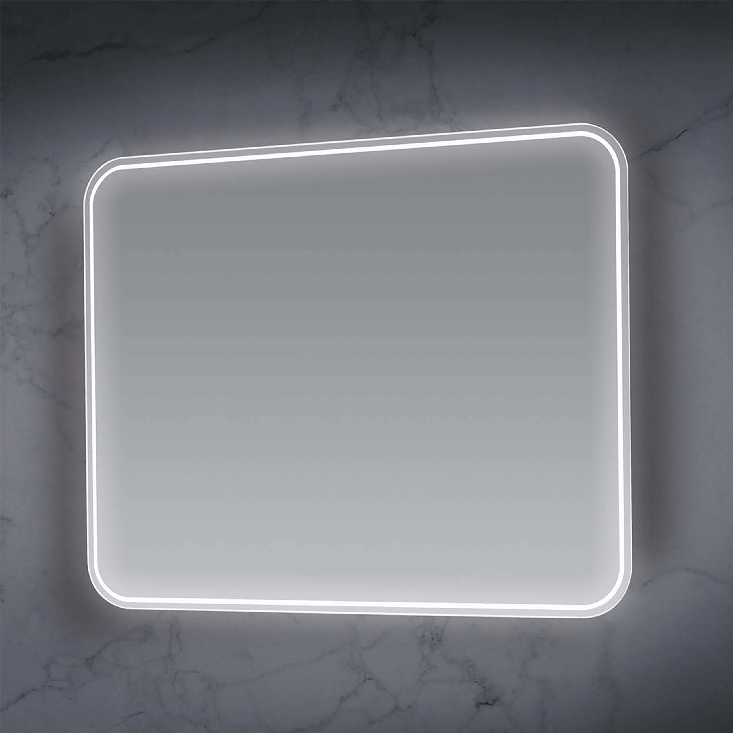 Specchio Rettangolare 80x60 Retroilluminato Feridras "Virgo"