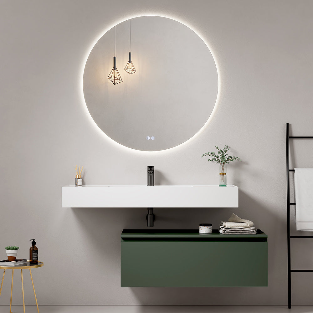 Cassettone sospeso 60 cm Verde Comodoro - Fiji Paint