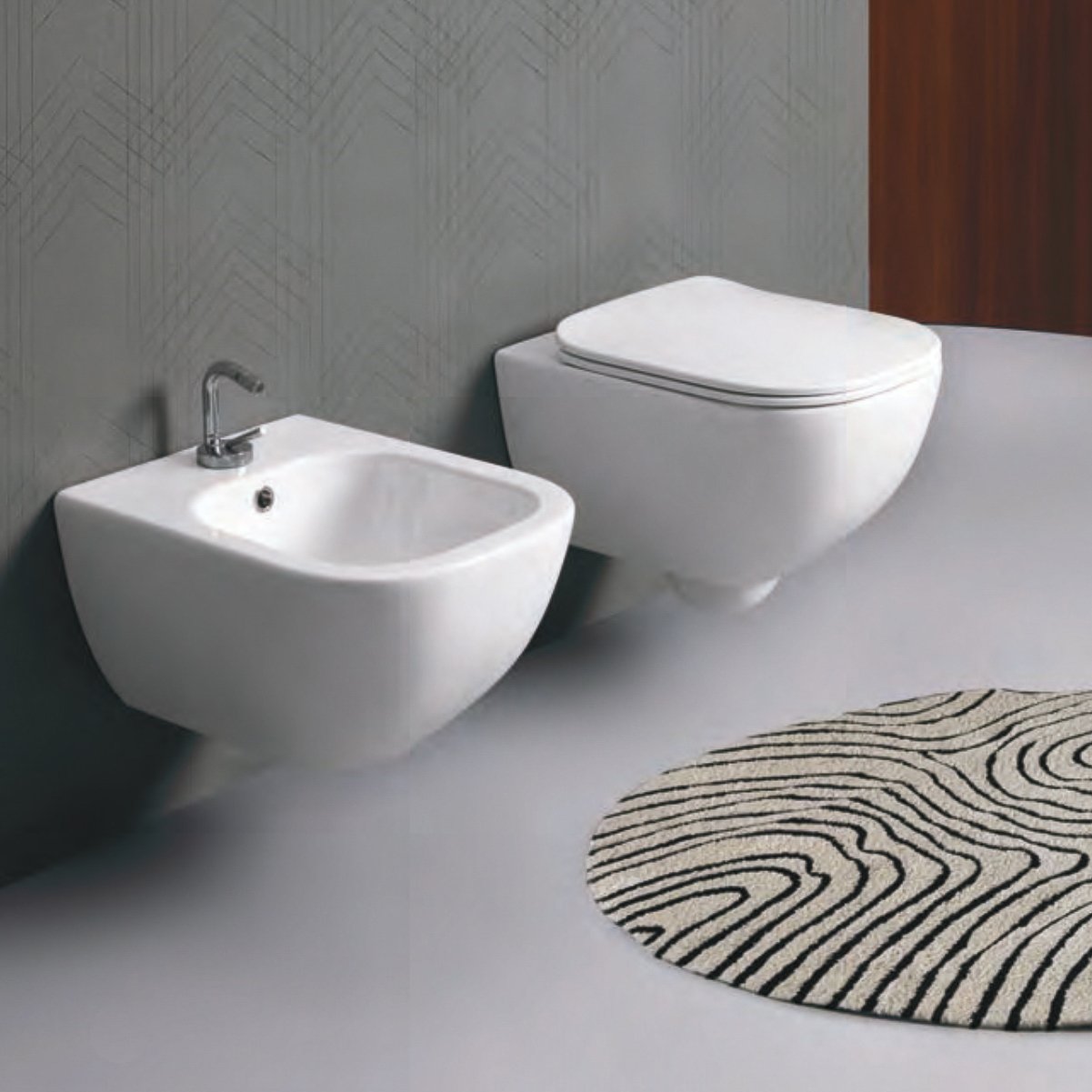Bidet Sospeso Forever 55 - Disegno Ceramica