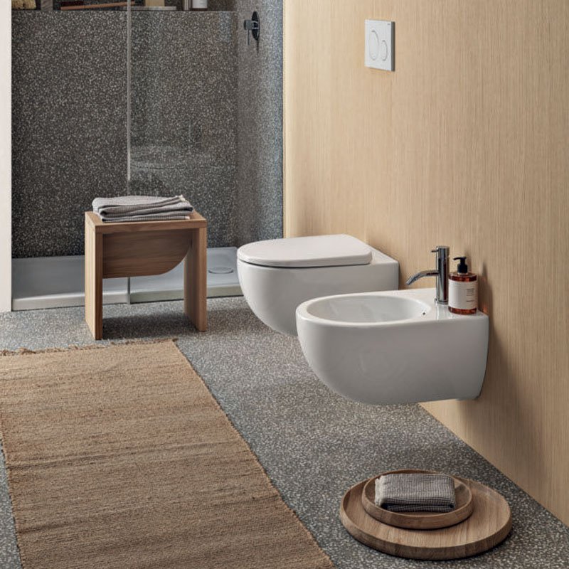 Bidet Sospeso Selnova Premium Bianco Lucido - Geberit