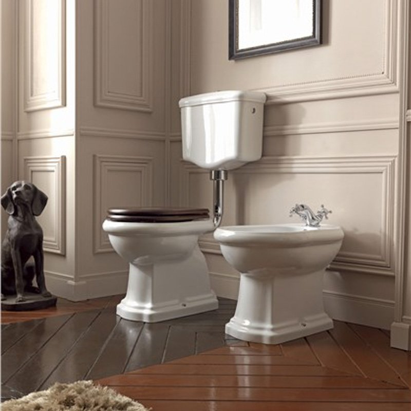 Bidet Tradizionale Retrò Bianco Lucido - Kerasan