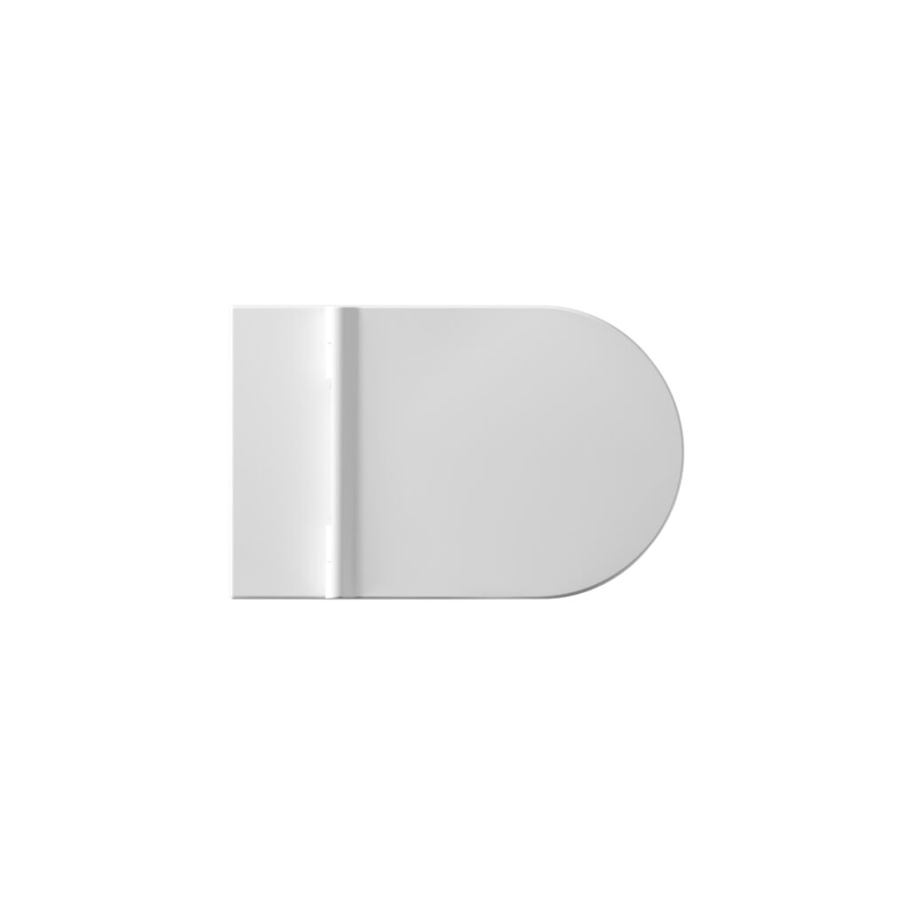 Coprivaso Form|Unica Bianco Lucido Coprivaso Slim - Alice