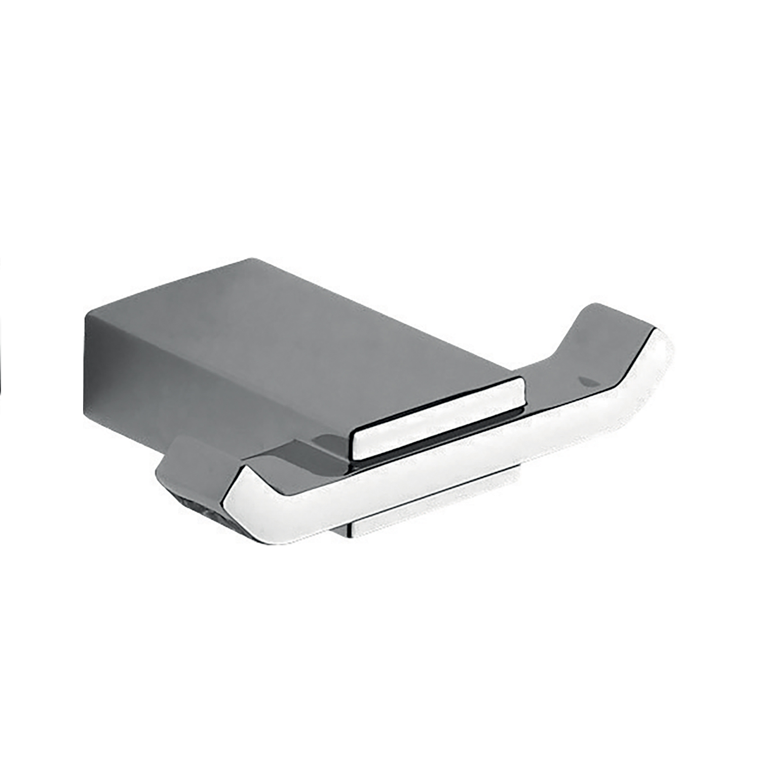 Appendiabiti doppio in Acciaio Inox di Gedy serie Kansas - Cromato