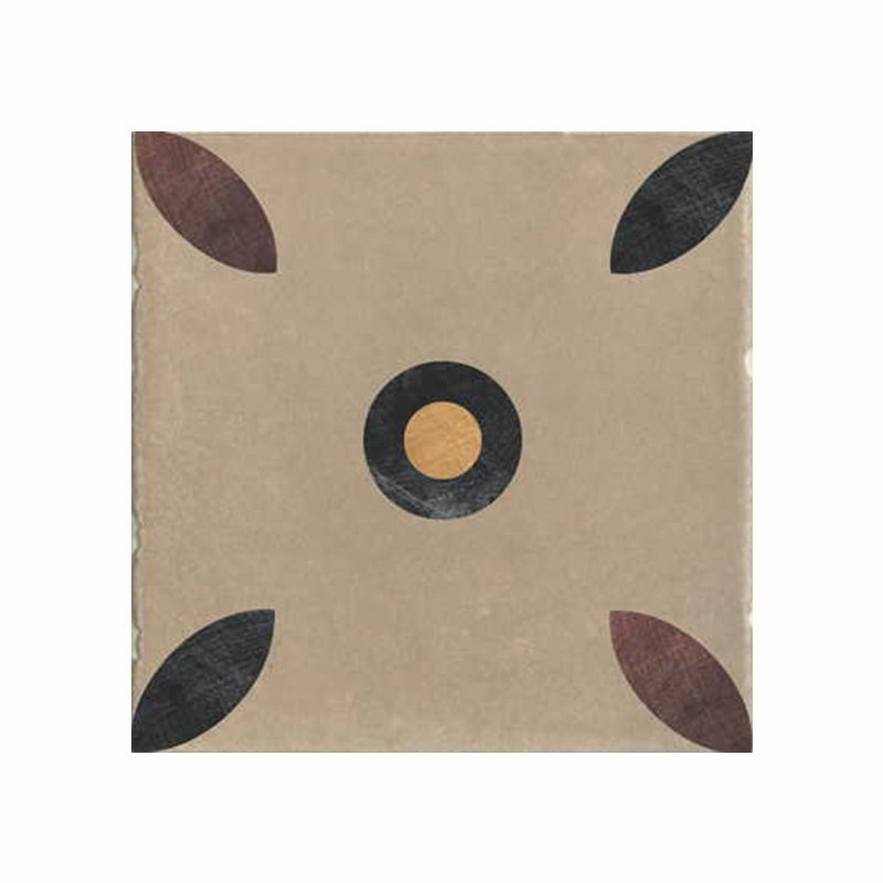 Gres Porcellanato Effetto Cemento Naturale 20x20 Inserto Mauriziano Via Emilia - Cir Serenissima