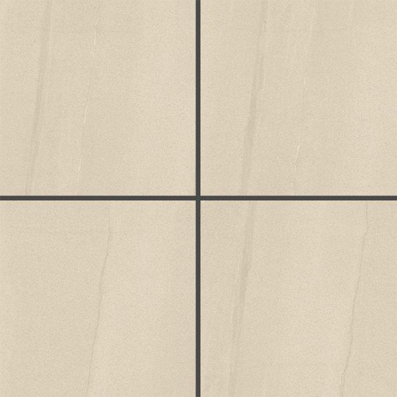 Gres Porcellanato Effetto Cemento Naturale 80x80 Beige Basaltina - Via Roma