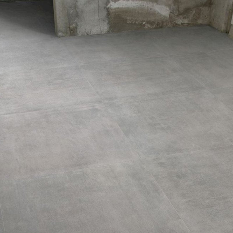 Gres Porcellanato Effetto Cemento Naturale 90x90 Grey Revstone - Ceramica Sant'Agostino