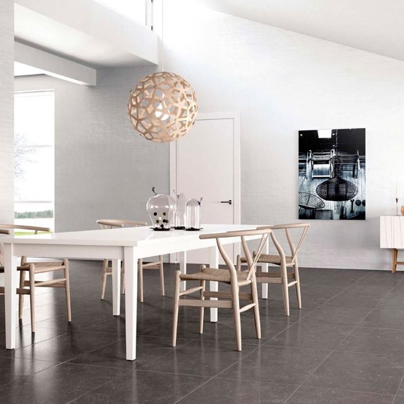Gres Porcellanato Effetto Pietra Lappato 90x90 Grigio Beestone - Imola Ceramica