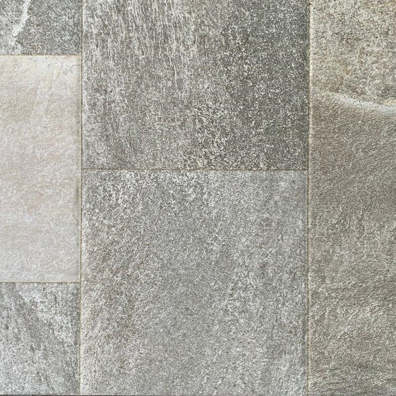 Gres Porcellanato Effetto Pietra Naturale 60x60 Grey Santana Mix - Ceramica Fiore