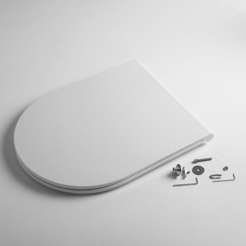 Coprivaso Hide Round Bianco Lucido Coprivaso Slim - Alice