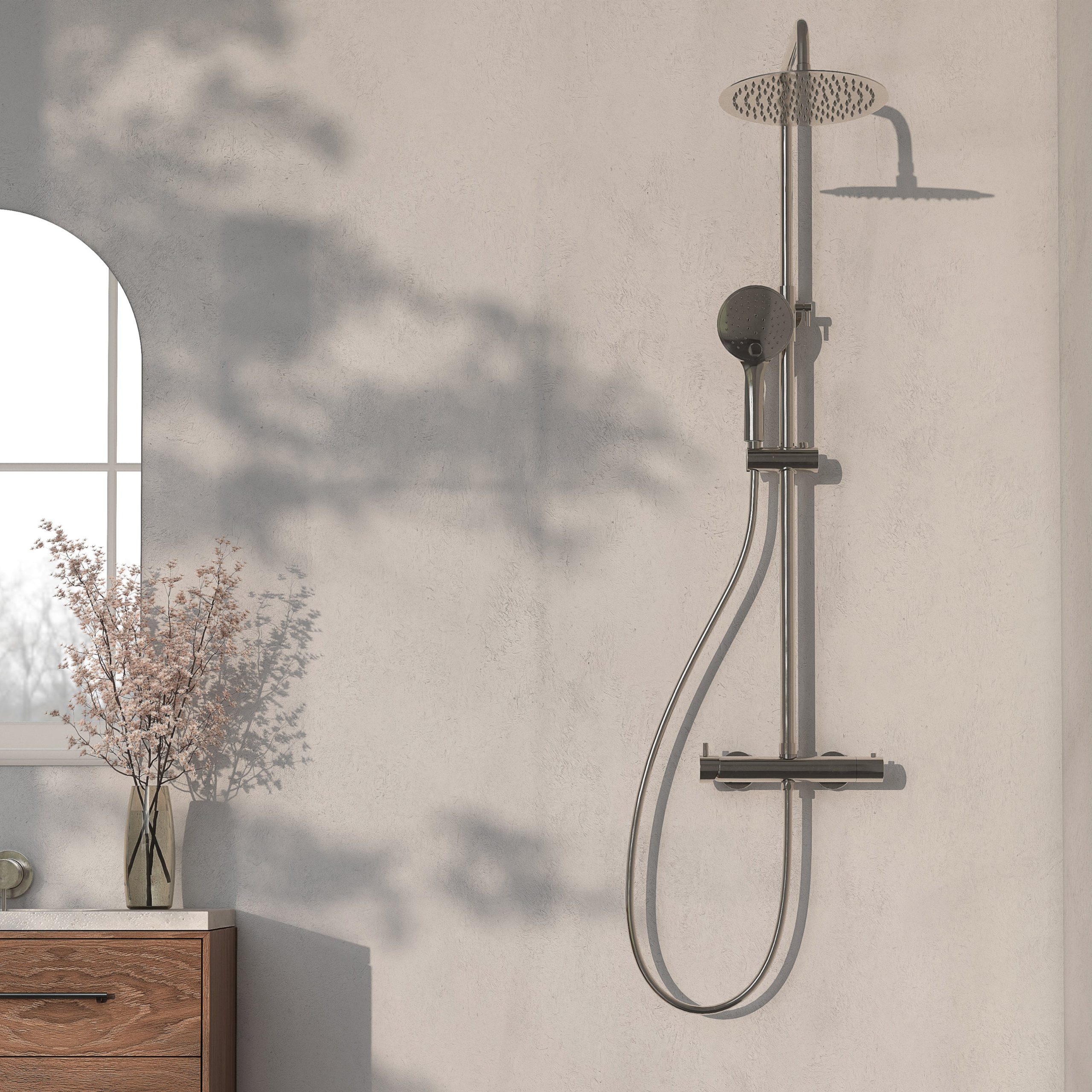 Colonna Doccia Termostatica con Doccino - Luna