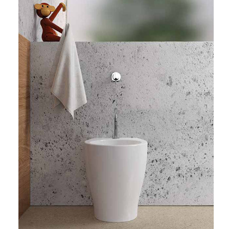 Bidet Filomuro Bianco Lucido Mascalzone - Domus Falerii