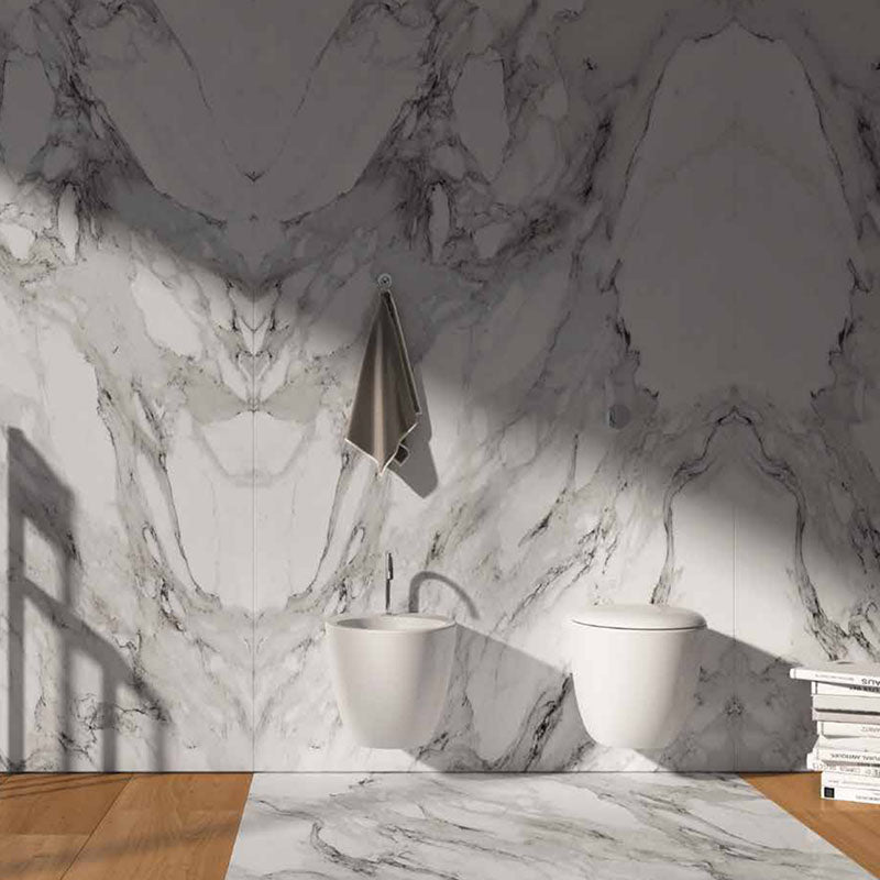 Bidet Sospeso Bianco Lucido Mascalzone - Domus Falerii