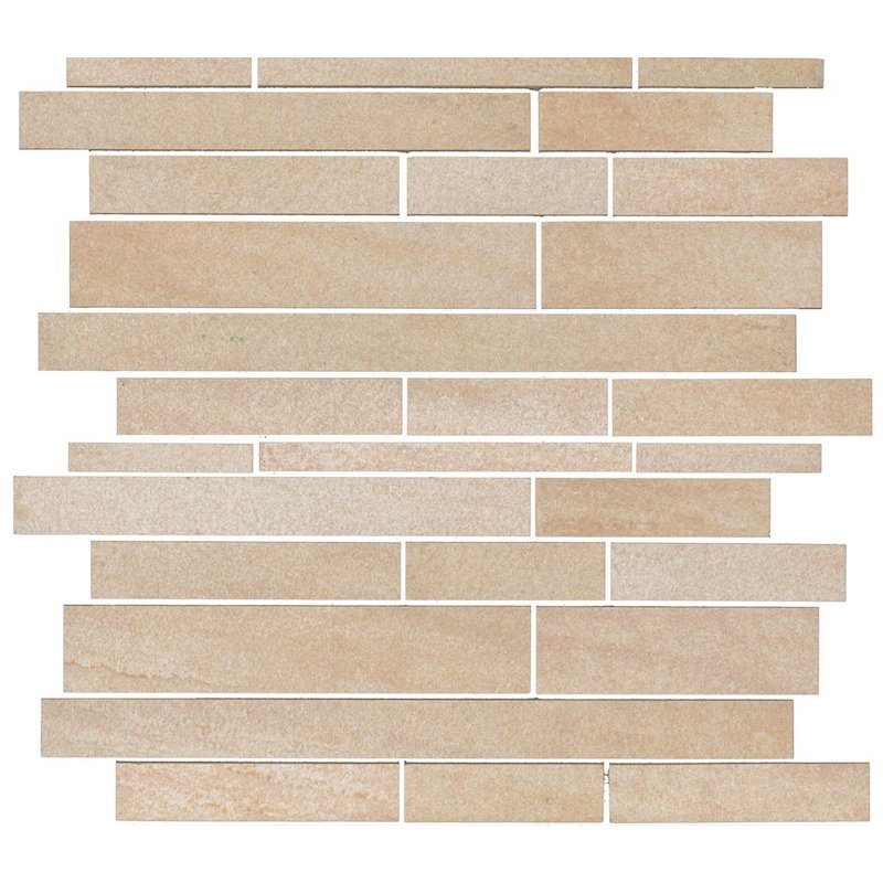 Mosaico in Gres Porcellanato 30x30 Beige Muretto - MedaHome