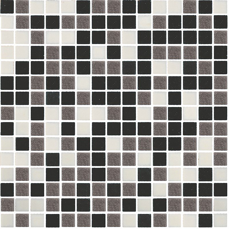 Mosaico in Pasta di Vetro 32.7x32.7 Lava Mix Lucido - MedaHome