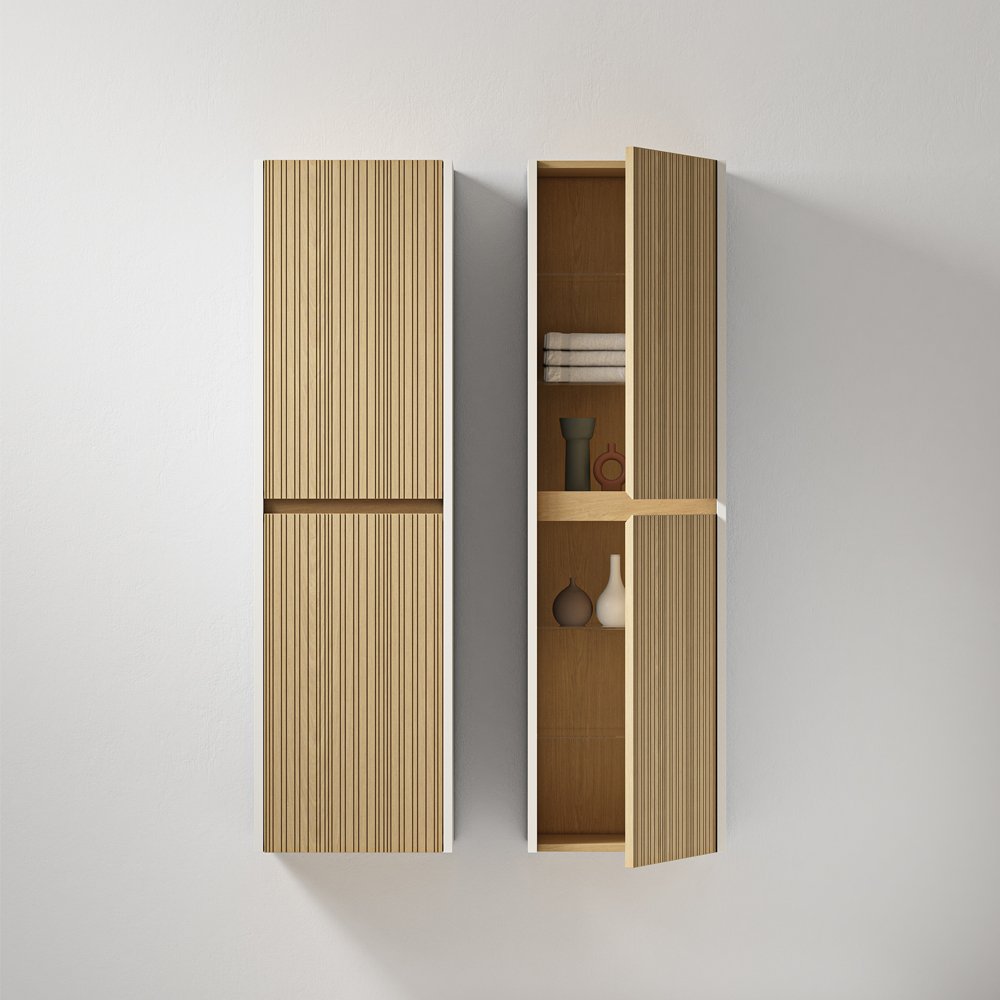 Colonna sospesa 160 cm Rovere Chiaro Pace - Meda