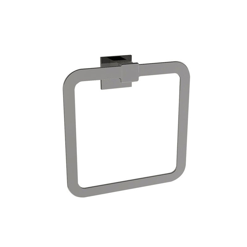 Portasalviette ad anello Square Cromo - Saniplast