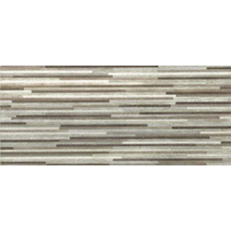 Rivestimento in Ceramica Effetto Pietra Naturale 26x60 3D Taupe Start - Naxos