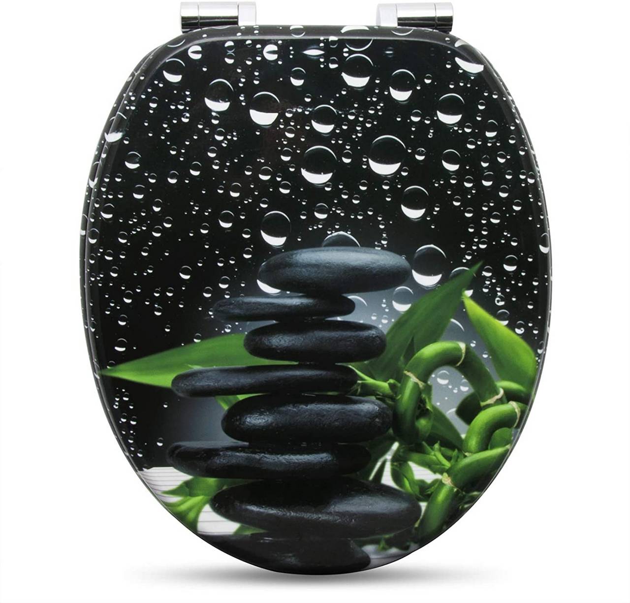 WOLTUSedile del WC in MDF con Meccanismo Soft-Close Balance