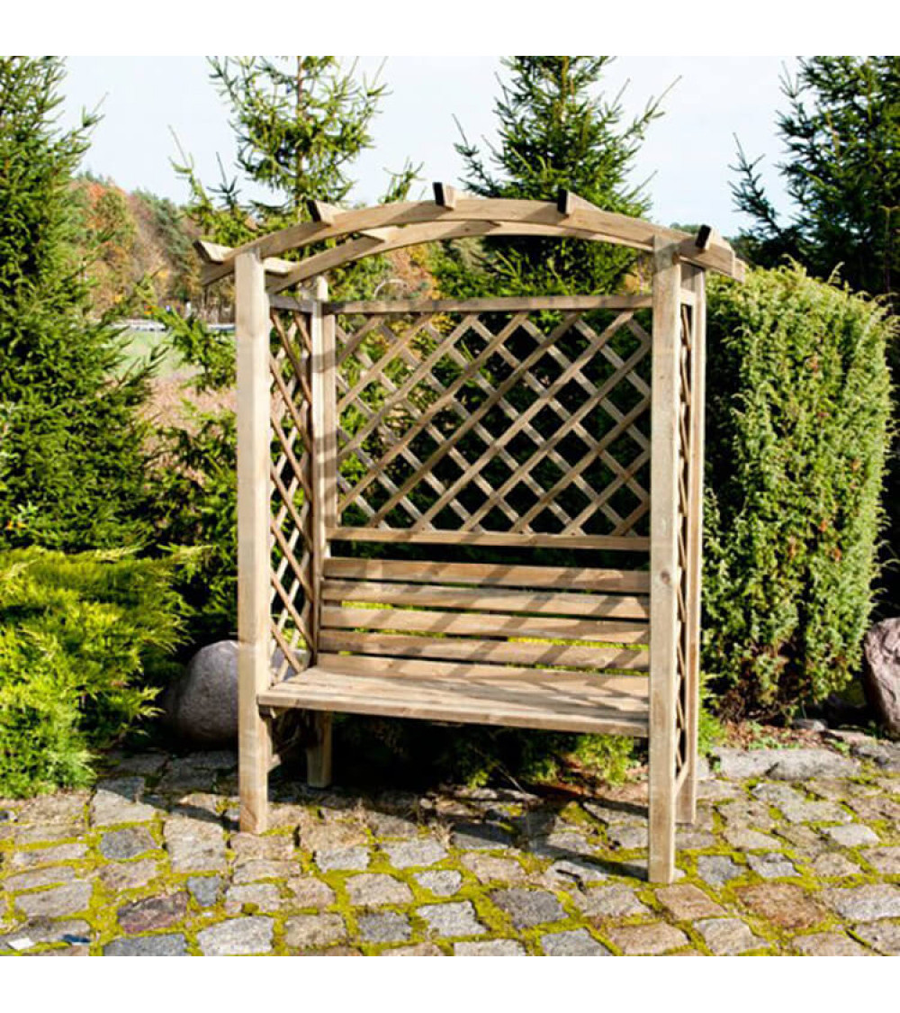 ACACIA AD ARCO 160 X 70 X 190 CON PANCA