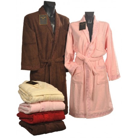 Accappatoio spugna Margiò Penelope sciallato