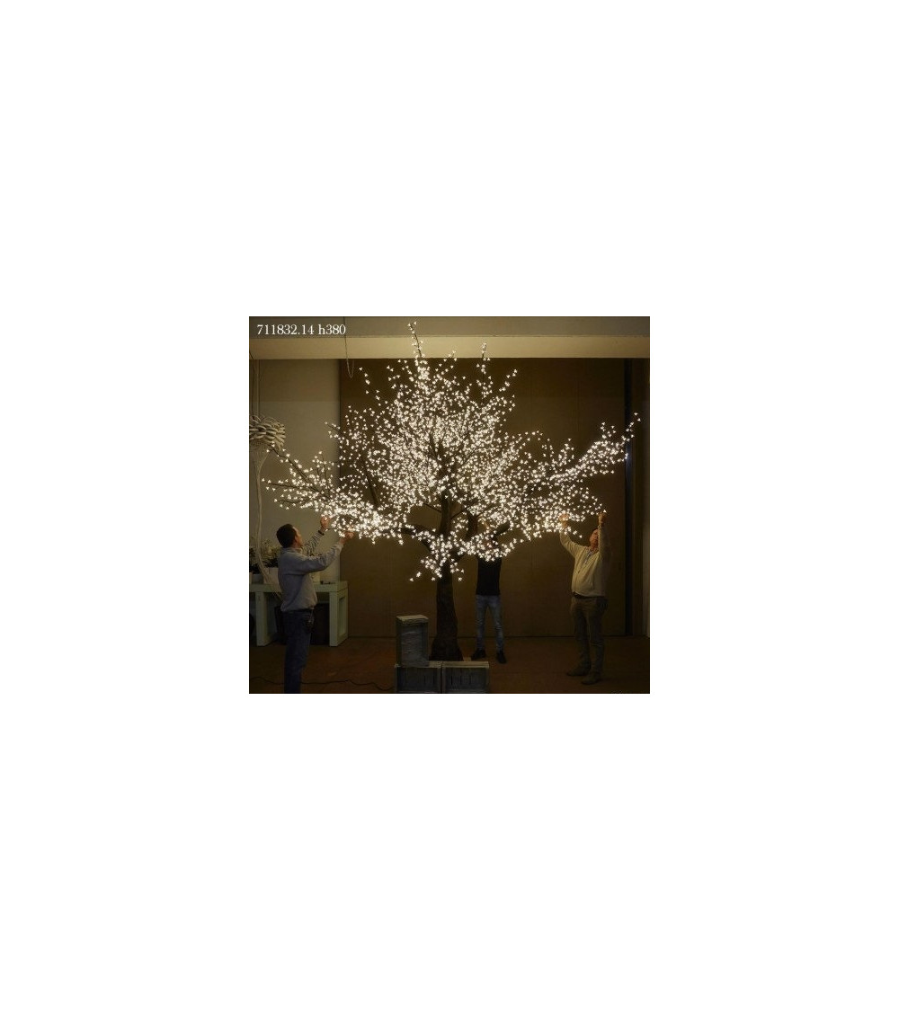 Albero fiorito a LED 380 cm