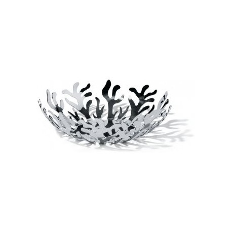 Alessi Mediterraneo fruttiera in acciaio cm 25