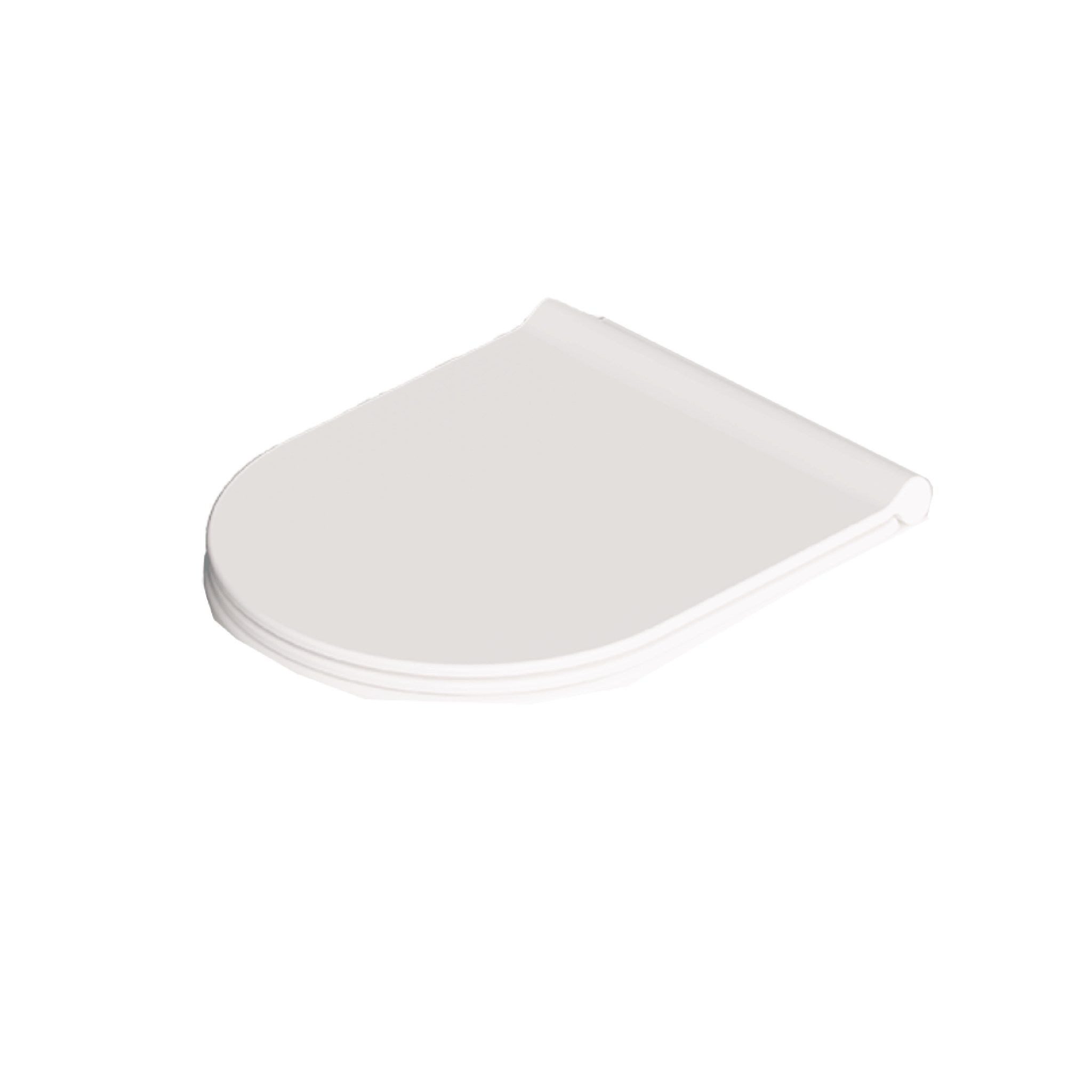 Copriwater Soft-Close Alice Ceramica "Form/Unica" Bianco Lucido