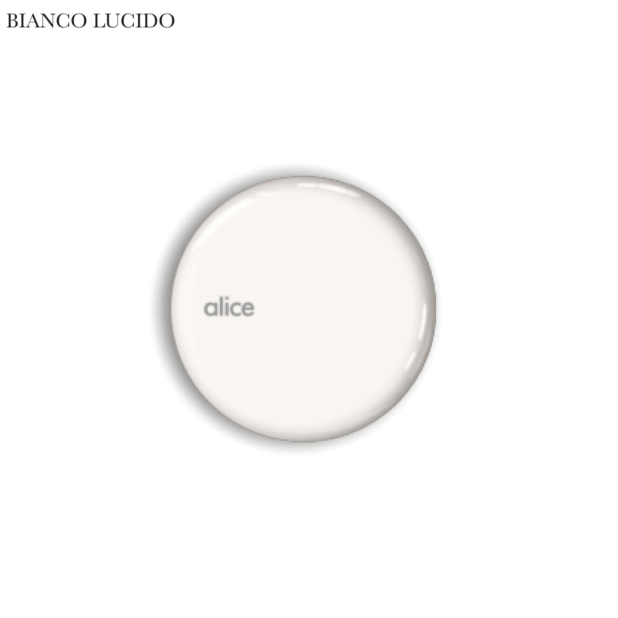 Piletta Sifonata Per Piatto Doccia Alice Ceramica "Form" Bianco Lucido