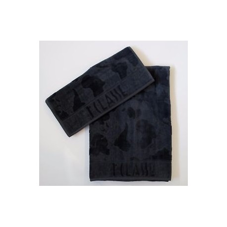 alviero martini coppia asciugamani atlantis grigio