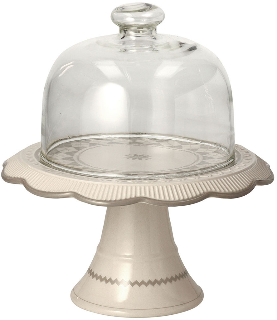 Alzata In Ceramica Per Torte Christmas Polaris