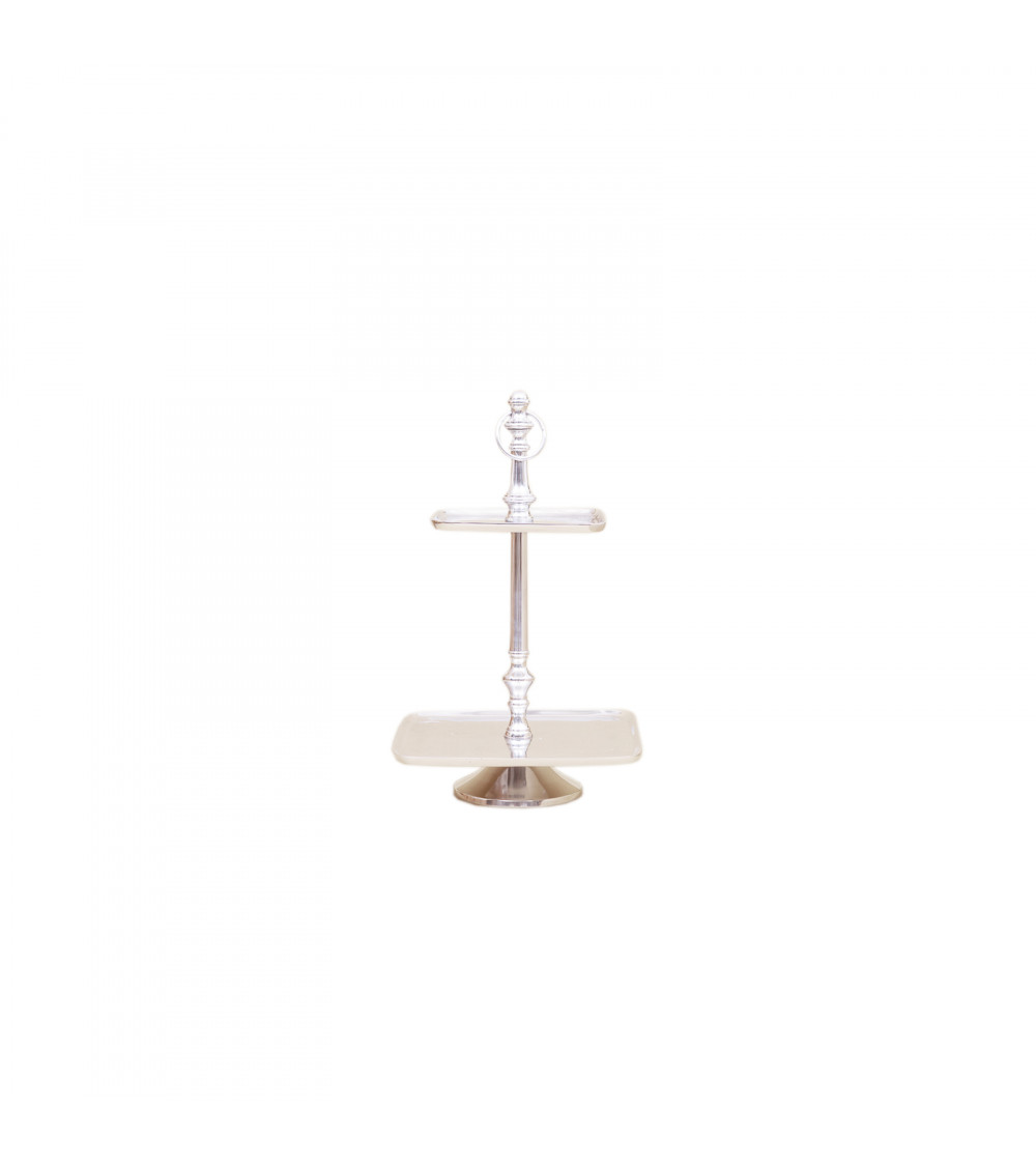 Alzata Quadrata a 2 Piani